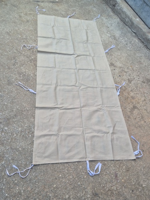 accesorio tienda campaña emergencia camping tela beish 188x80 8u